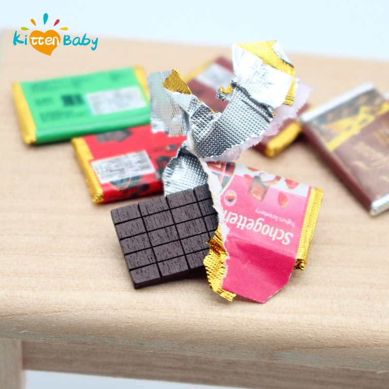Chocolate Snack - 1/12 미니어처 인형 집 미니 초콜릿