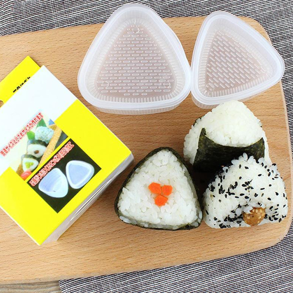 Seaweed Snack - 삼각형 모양의 밥알 틀 2개 세트,