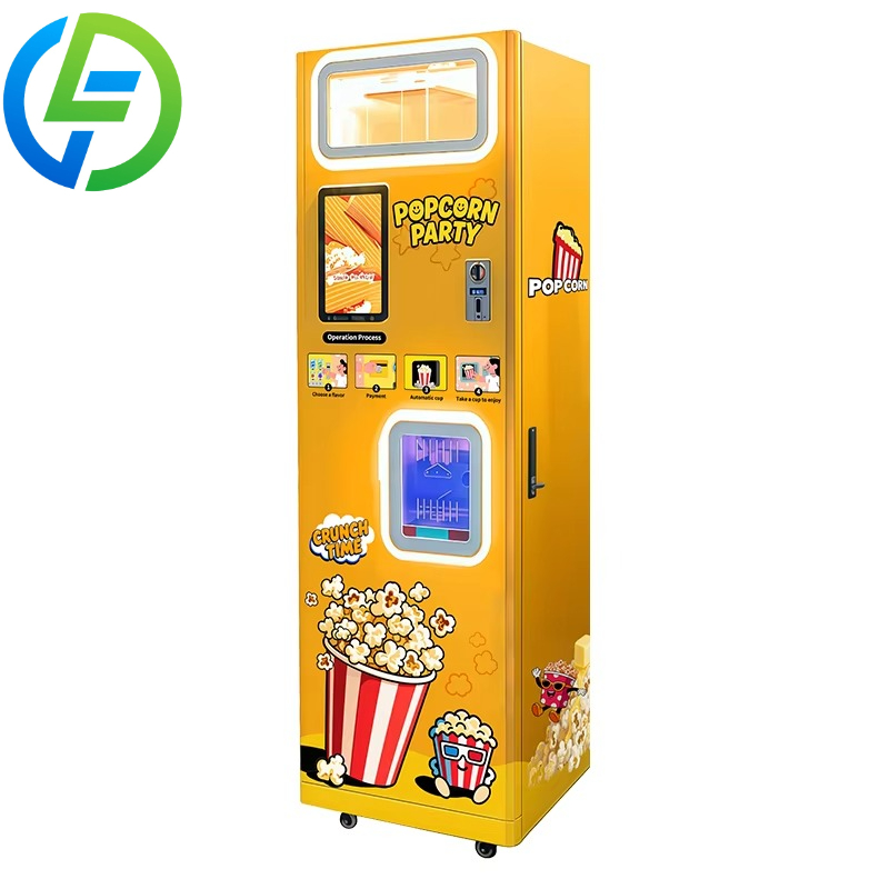 Popcorn - 맞춤형 열풍식 팝콘 자동판매기 (코인 사용)