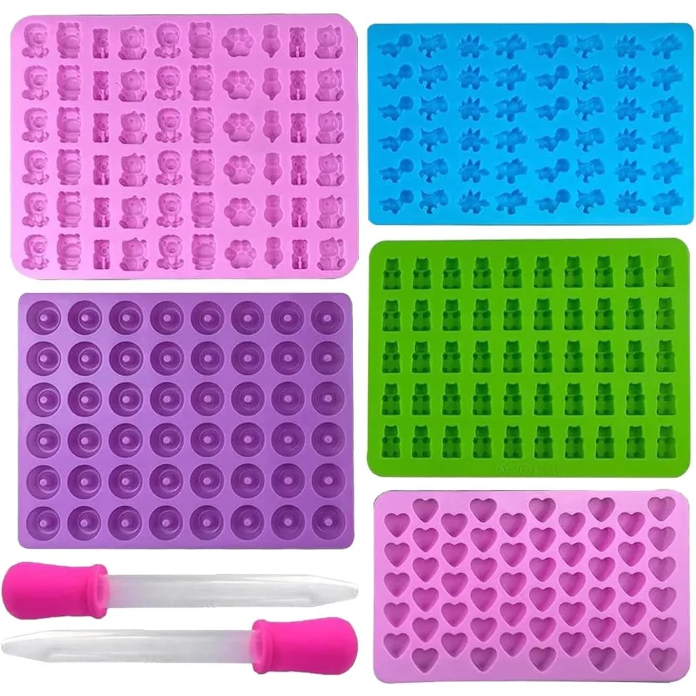 Gummy Candy - 2 Dropper 세트와 5Pcs 캔디 실리콘