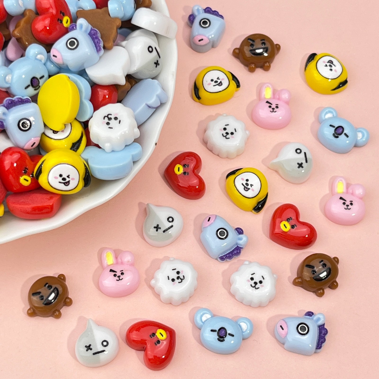 B T 21 치미 코야 RJ 슈키 타타 쿠키 네일 참  - Cookies Pack 리뷰 및 가격