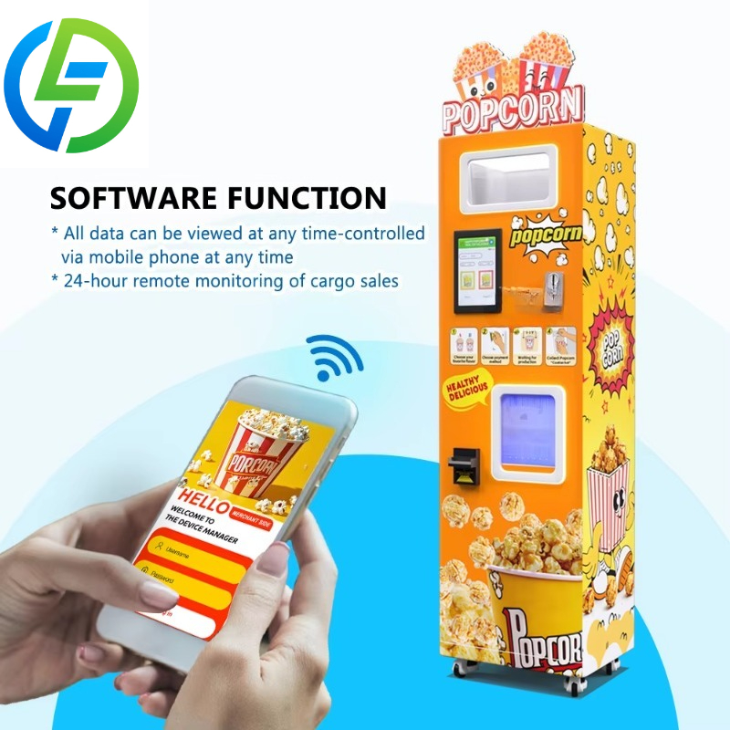 맞춤형 24시간 연중무휴 운영 팝콘 자판기 - 1800 - Popcorn 리뷰 및 가격