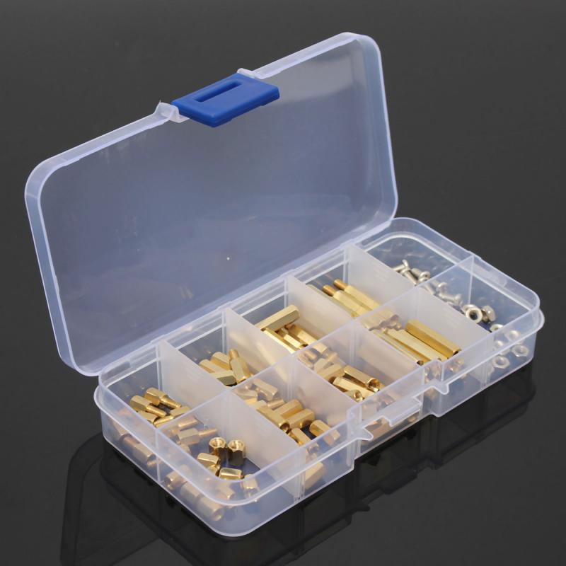 120pcs M3 남성 여성 황동 육각 열 스탠드 오프 - Nuts Mix 리뷰 및 가격