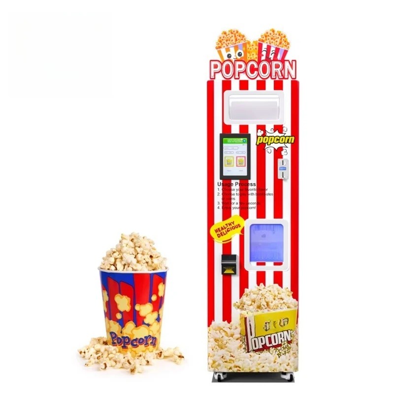 맞춤형 신형 자동 팝콘 제조기 상업용 자판기 (영화관/ - Popcorn 리뷰 및 가격