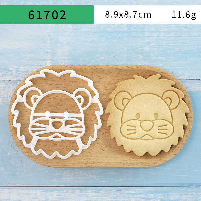 4개 동물 쿠키 커터 세트 3D 귀여운 사자 호랑이 기 - Cookies Pack 리뷰 및 가격