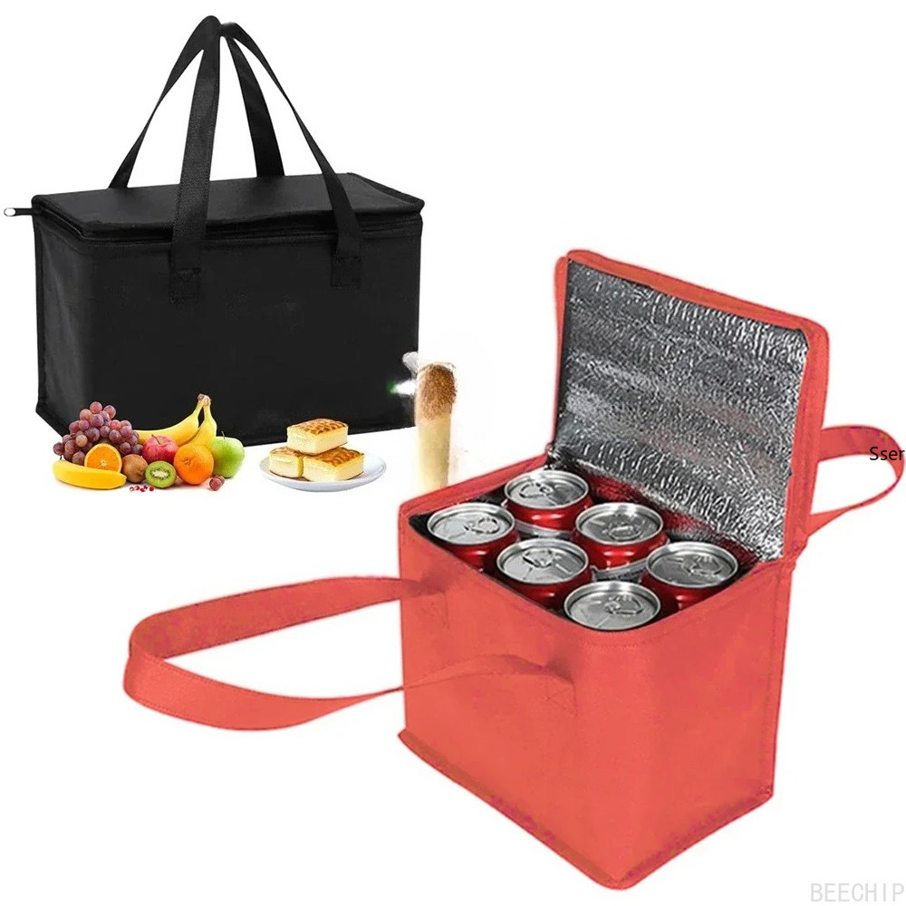 휴대용 점심 도시락 가방 접이식 보냉 피크닉 아이스팩  - Food Snacks Delivery 리뷰 및 가격