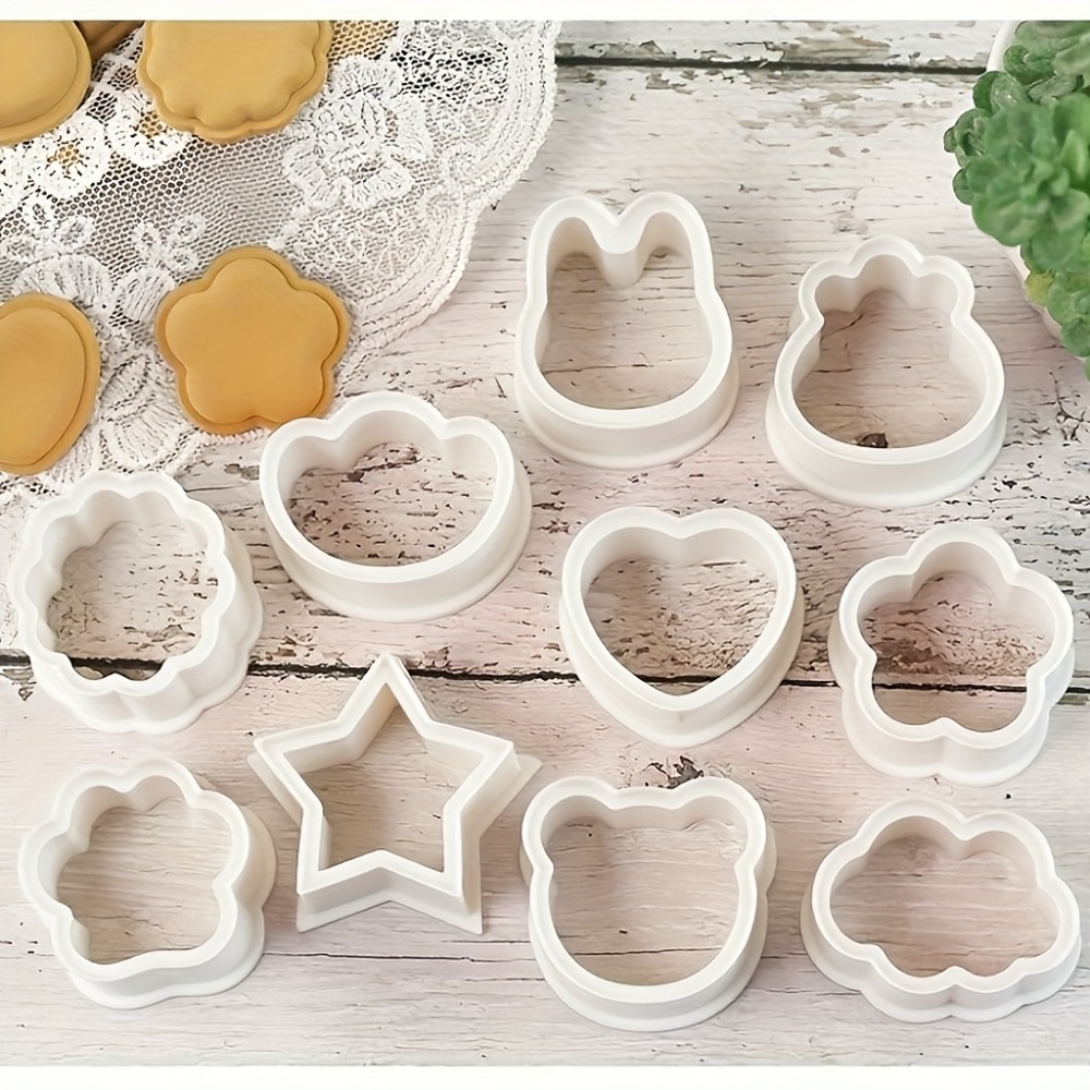10개 쿠키/비스킷 커터 세트, 동물, 별, 하트 &  - Cookies Pack 리뷰 및 가격