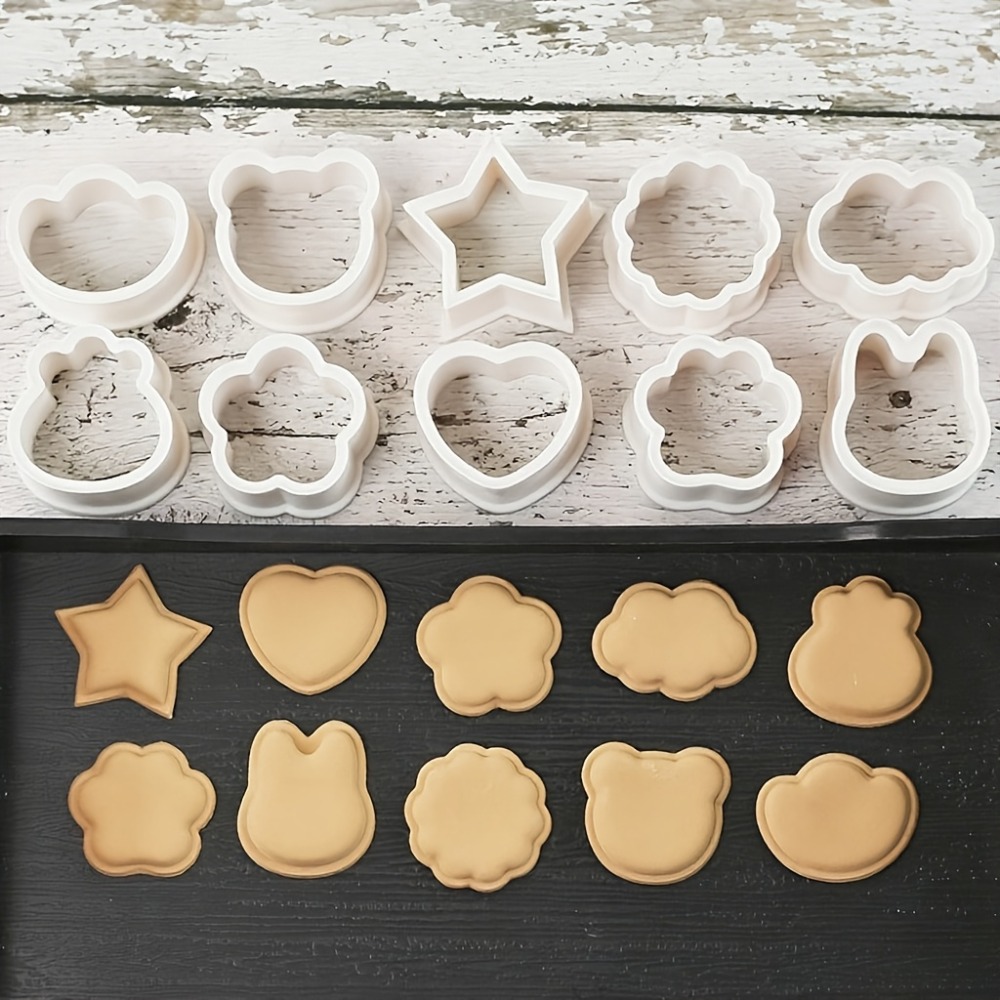 10개 쿠키/비스킷 커터 세트, 동물, 별, 하트 &  - Cookies Pack 리뷰 및 가격