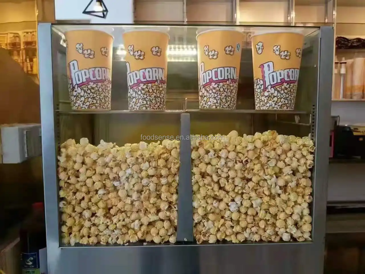 상업용 팝콘 보온 캐비닛 스테인리스 스낵 푸드 워머 캐 - Popcorn 리뷰 및 가격